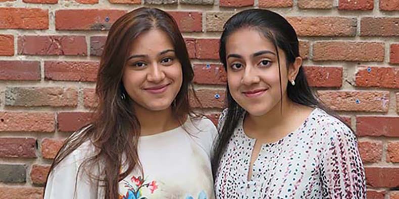 Hania and Ghalia, the teenage entrepreneurs behind Toon Tutors