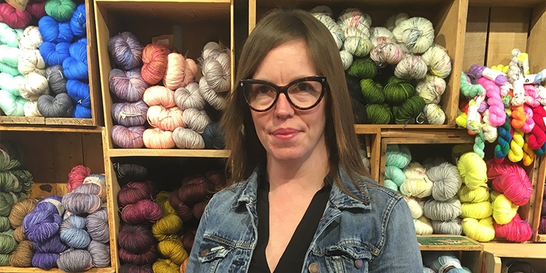 Veronica Murphy, owner of Stash Needle Art Lounge
