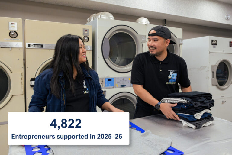 4822 entrepreneurs supported in 2025–26 2