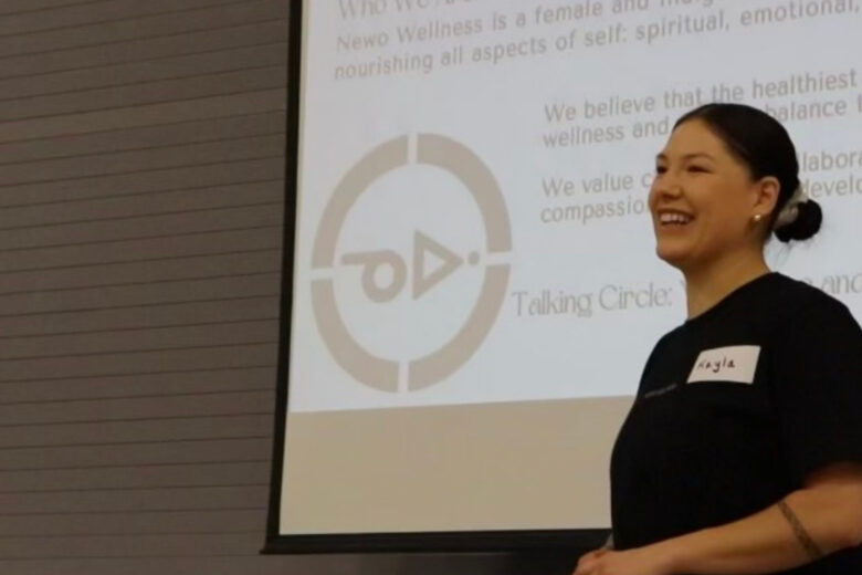 Kayla Ahenakew Founder of Newo Wellness Miyo Movement